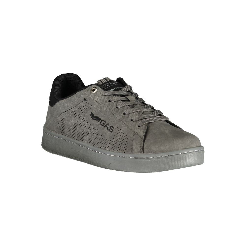 Gas Grigio Polyurethane Men Sneaker | Regal Royce