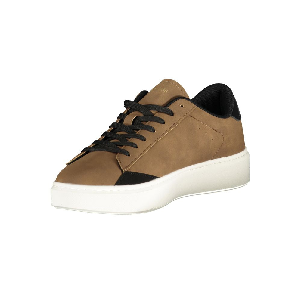 Gas Marrone Polyurethane Men Sneaker | Regal Royce