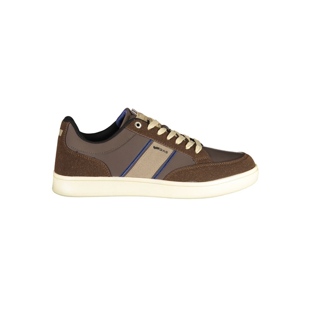 Gas Marrone Poliuretano Men Sneaker | Regal Royce