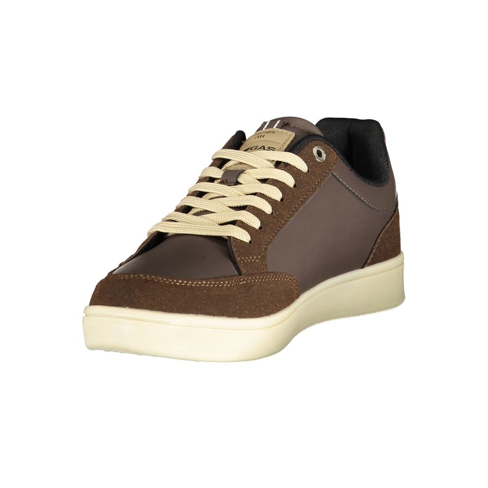 Gas Marrone Poliuretano Men Sneaker | Regal Royce