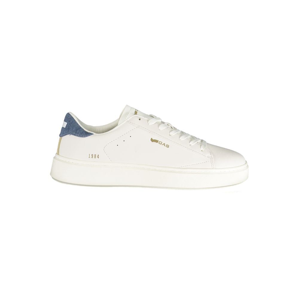 Gas Bianco Poliuretano Uomo Sneaker | Regal Royce