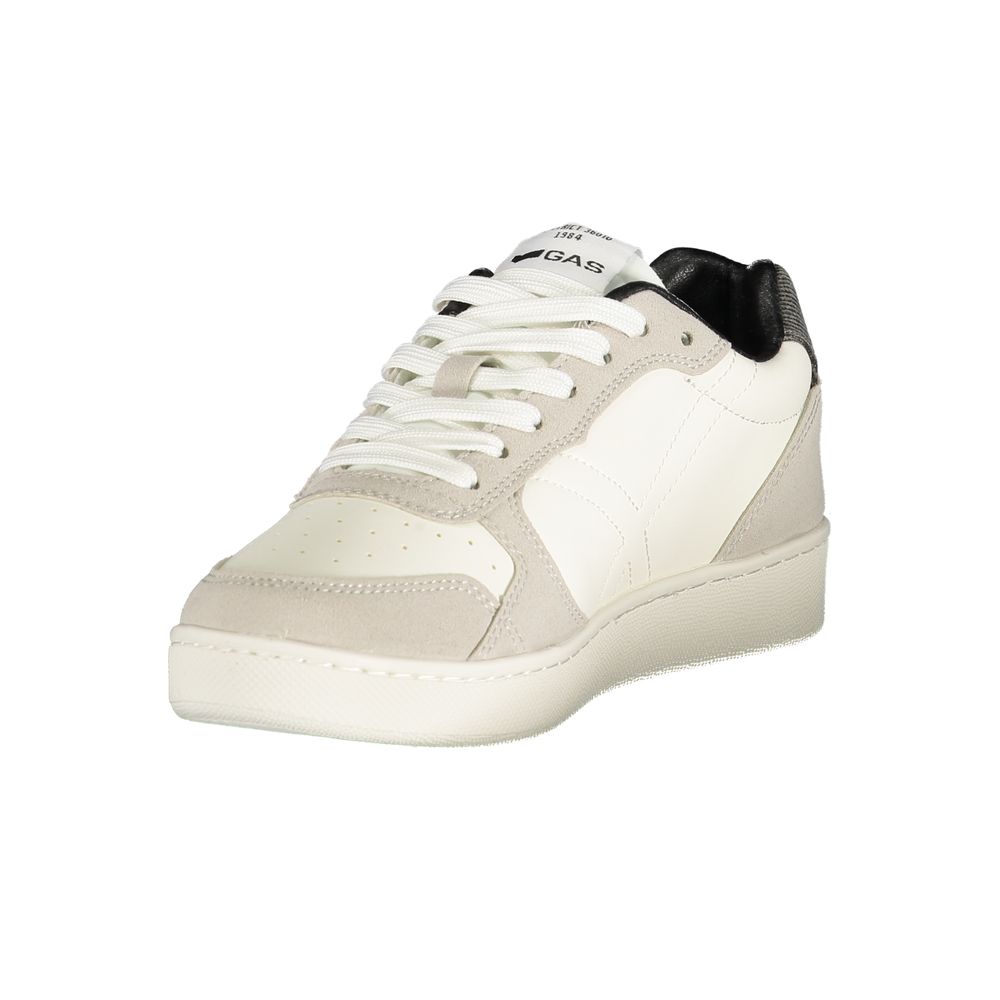 Gas White Polyurethane Women Sneaker | Regal Royce