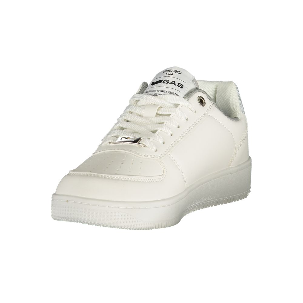 Gas Bianco Polyurethane Women Sneaker | Regal Royce