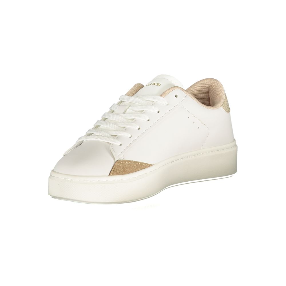 Gas Bianco Polyurethane Women Sneaker | Regal Royce