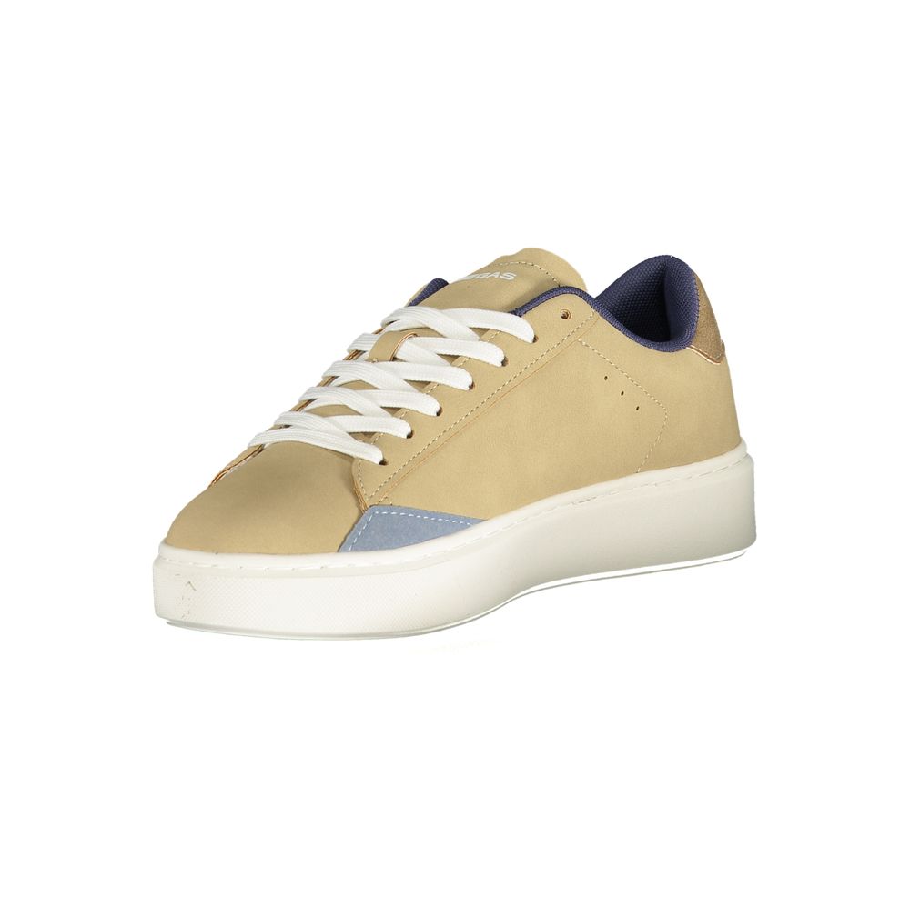 Gas Beige Polyurethane Women Sneaker | Regal Royce