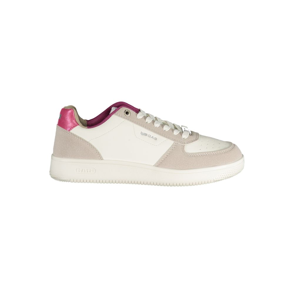 Gas Bianco Poliuretano Women Sneaker | Regal Royce