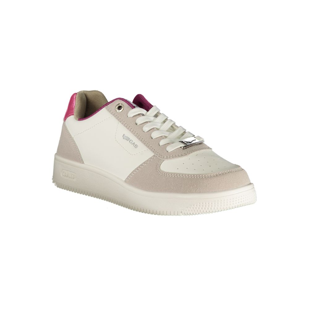 Gas Bianco Poliuretano Women Sneaker | Regal Royce