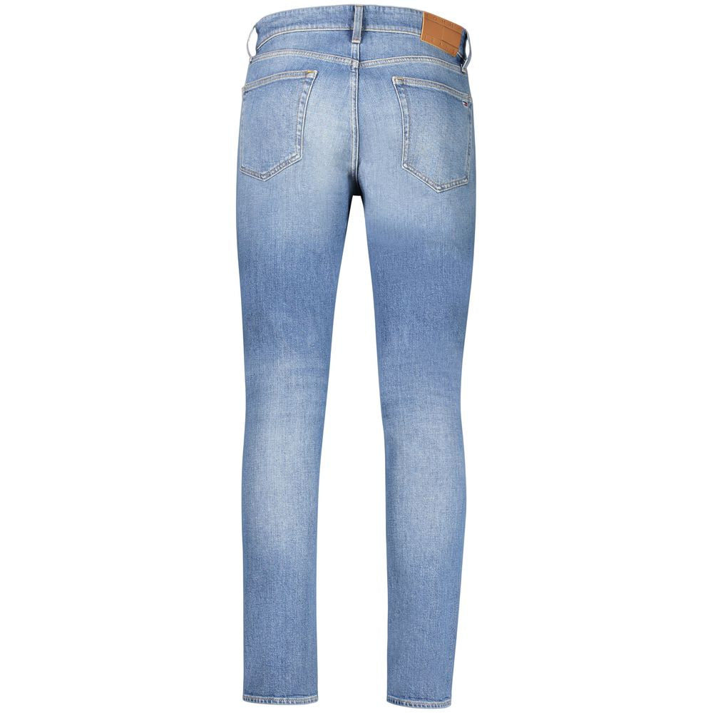 Tommy Hilfiger Blu Cotton Men Jeans | Regal Royce