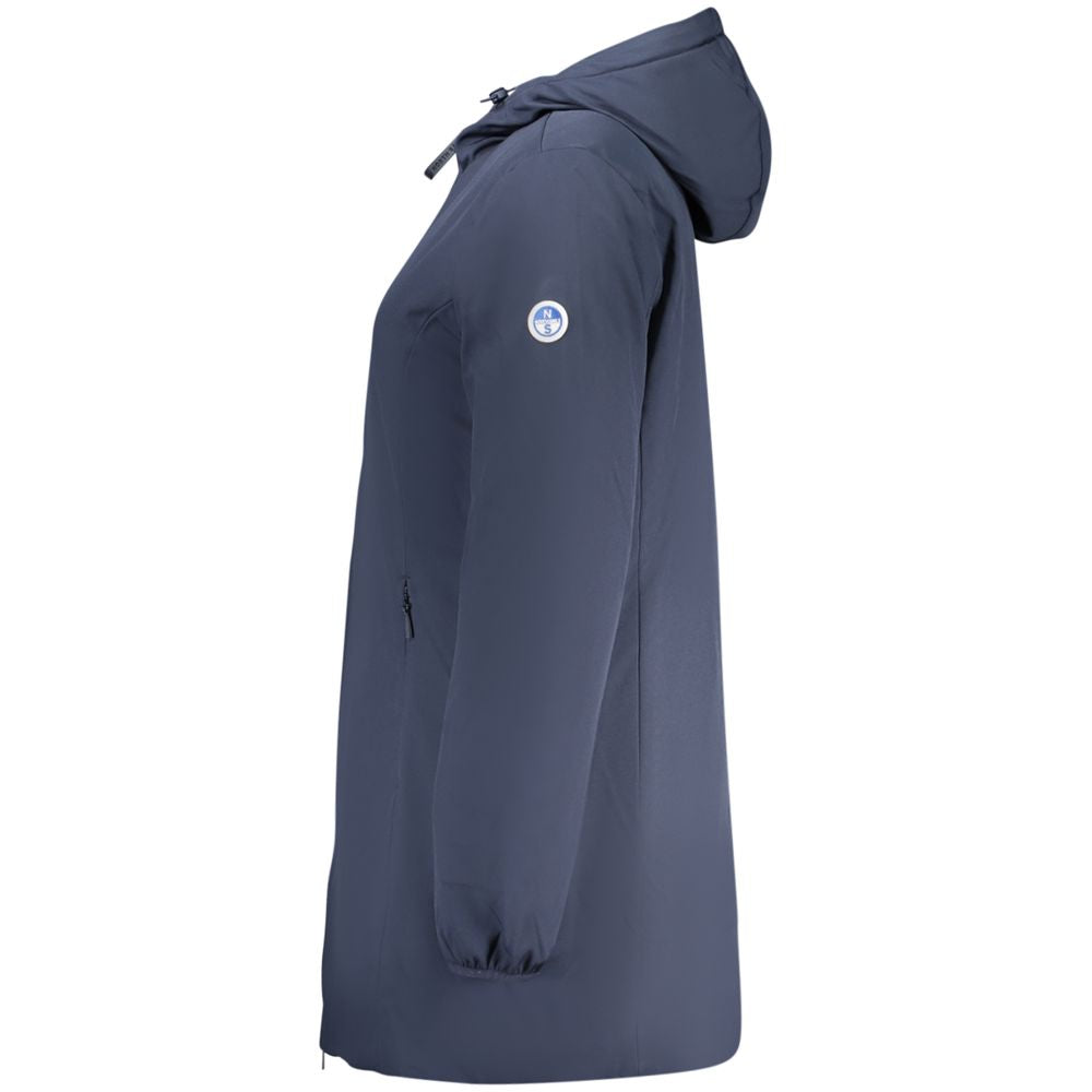 North Sails Blue Polyester Women's Jacket | Regal Royce