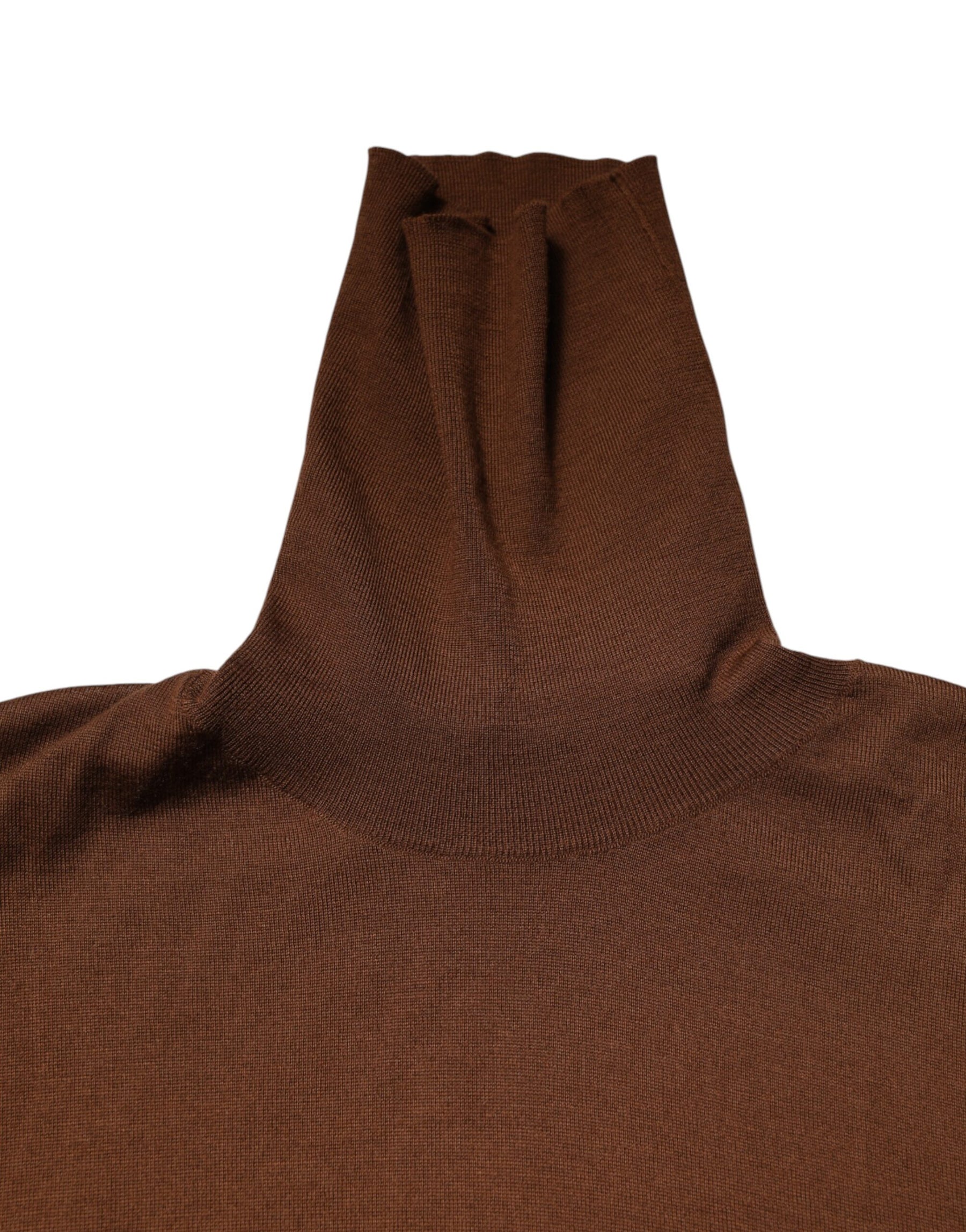 Dolce & Gabbana Brown Cashmere Turtle Neck Pullover Sweater | Regal Royce