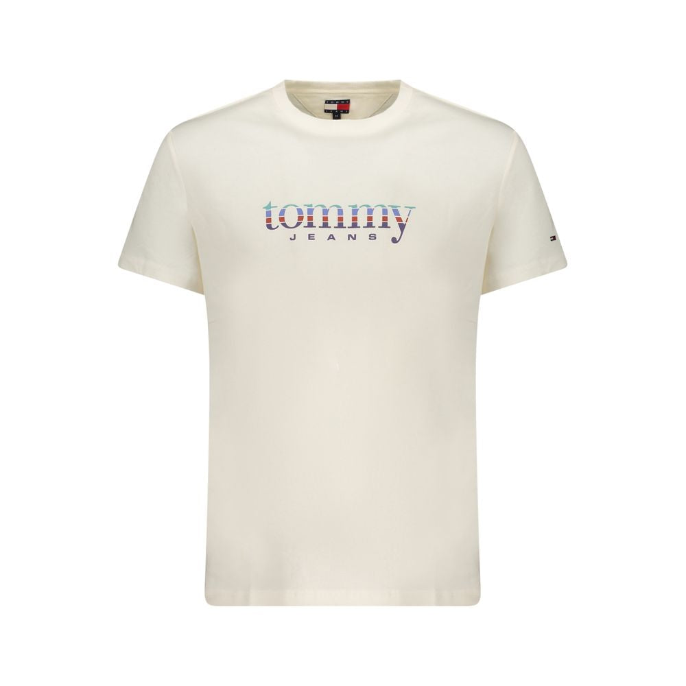 Tommy Hilfiger Bianco Cotton Men's T-Shirt | Regal Royce
