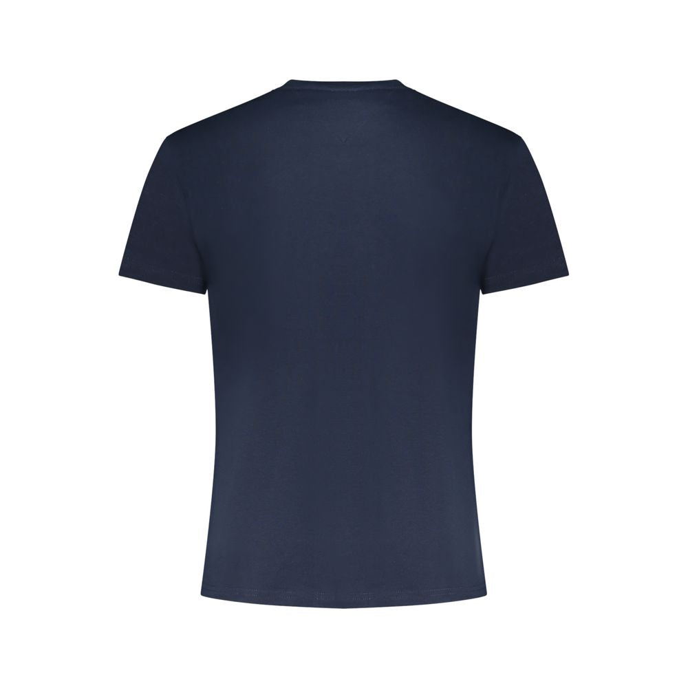 Tommy Hilfiger Blue Cotton Men T-Shirt | Regal Royce