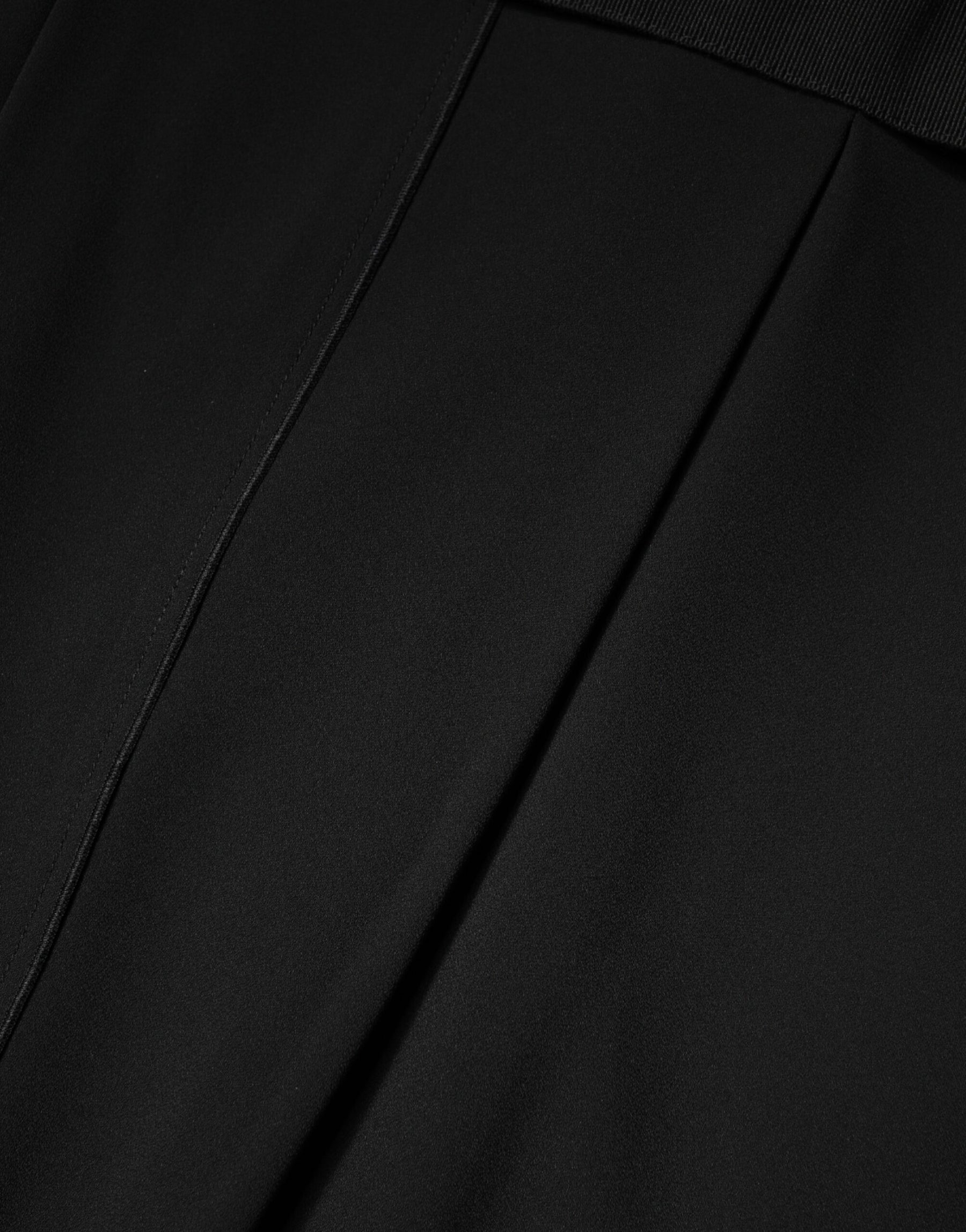 Dolce & Gabbana Black Sleeveless Sheath Knee Length Dress | Regal Royce