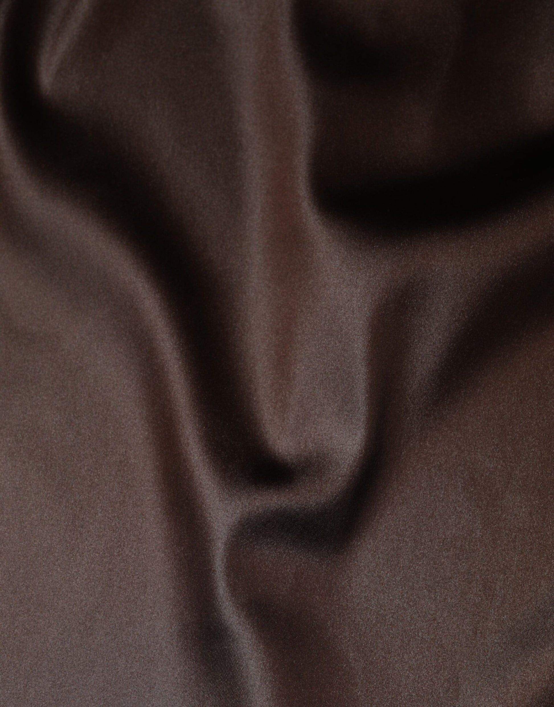 Dolce & Gabbana Brown Satin Sheath Midi SleeveLess Dress | Regal Royce