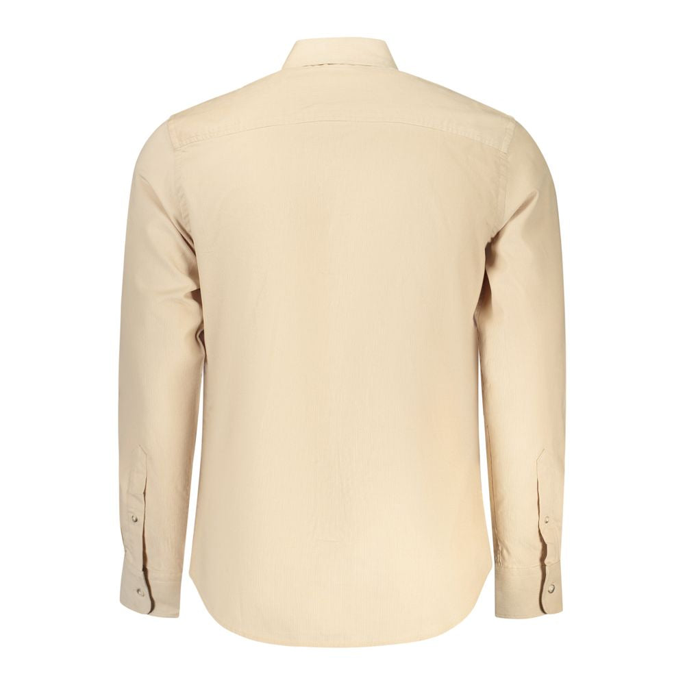 North Sails Beige Cotton Men Shirt | Regal Royce