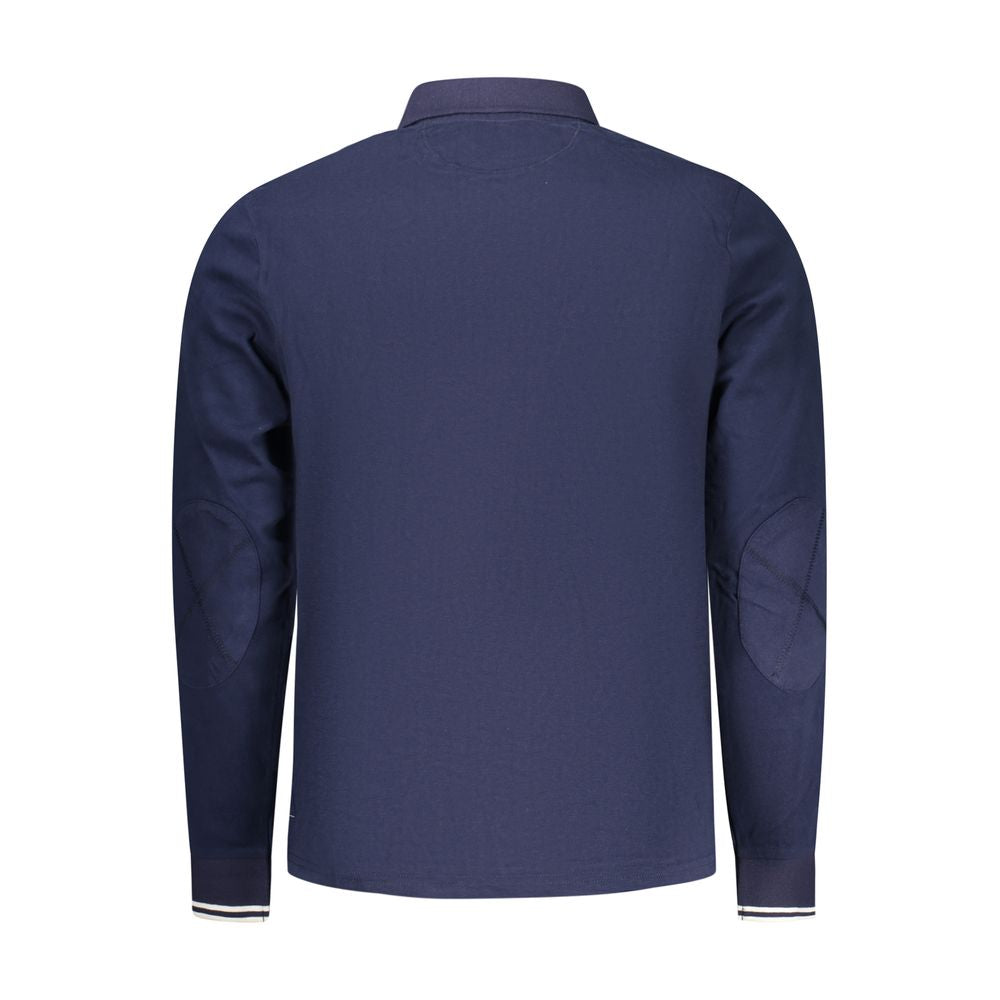 North Sails Blue Cotton Men Polo Shirt | Regal Royce