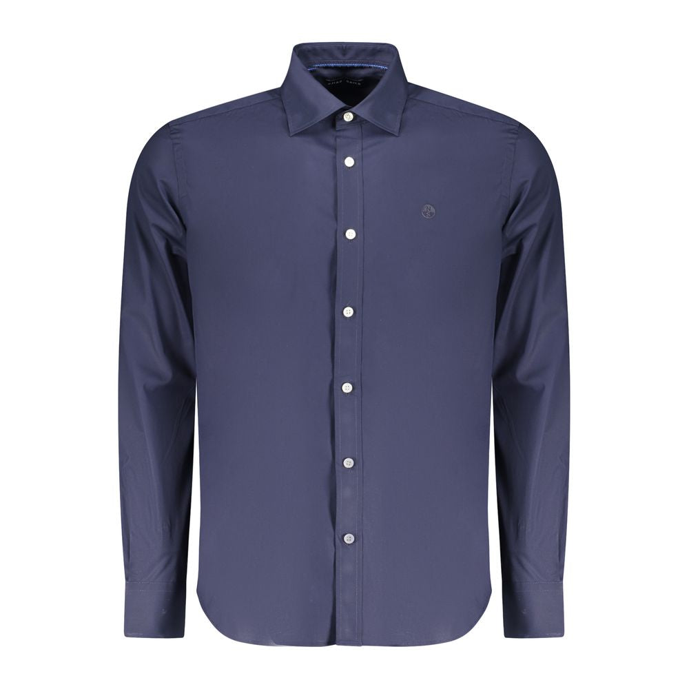 North Sails Blu Cotton Mens Shirt | Regal Royce