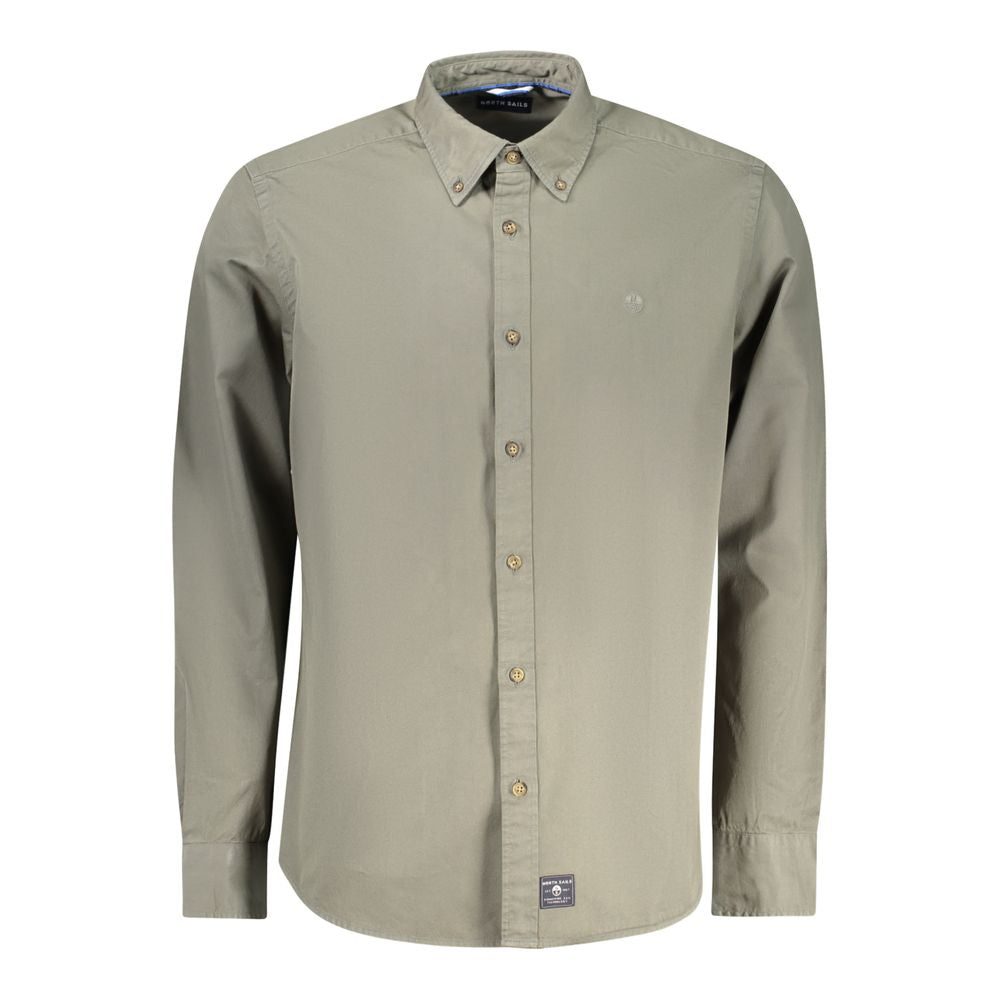 North Sails Verde Cotton Men Shirt | Regal Royce