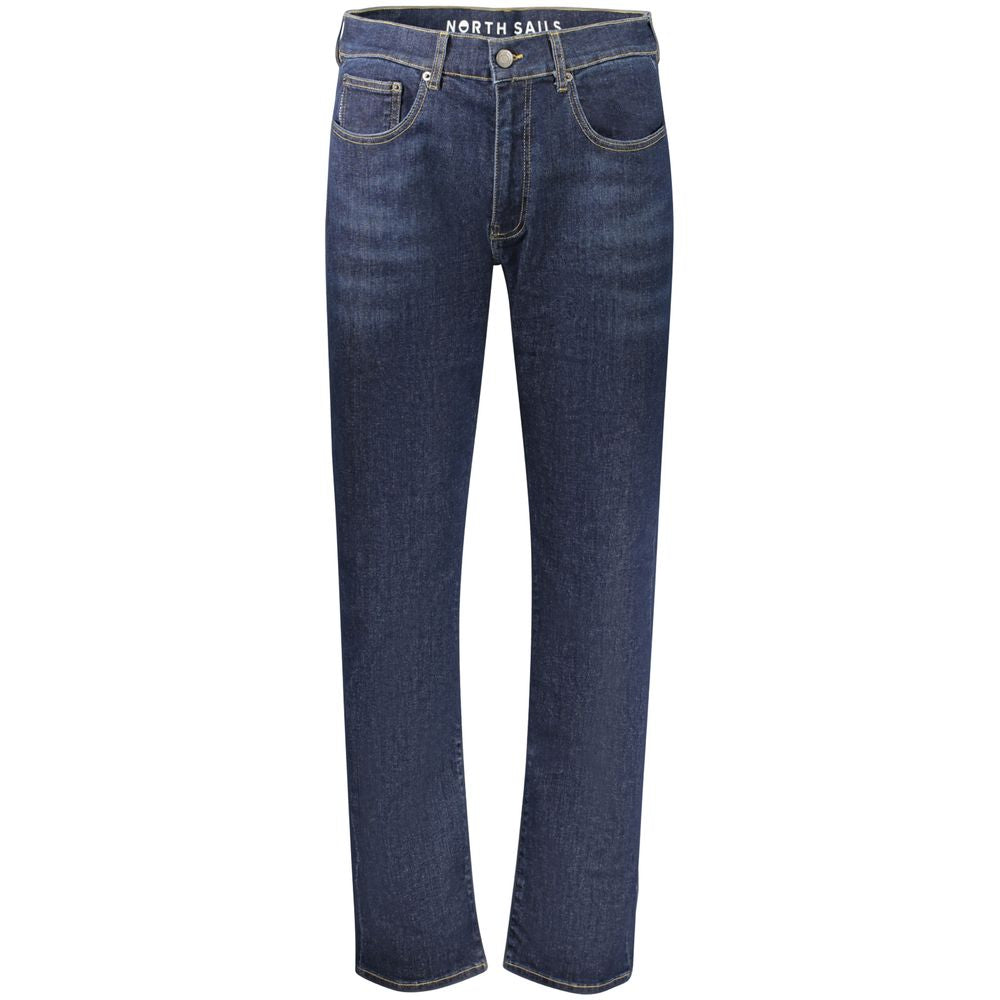 North Sails Blu Cotton Men Jeans | Regal Royce