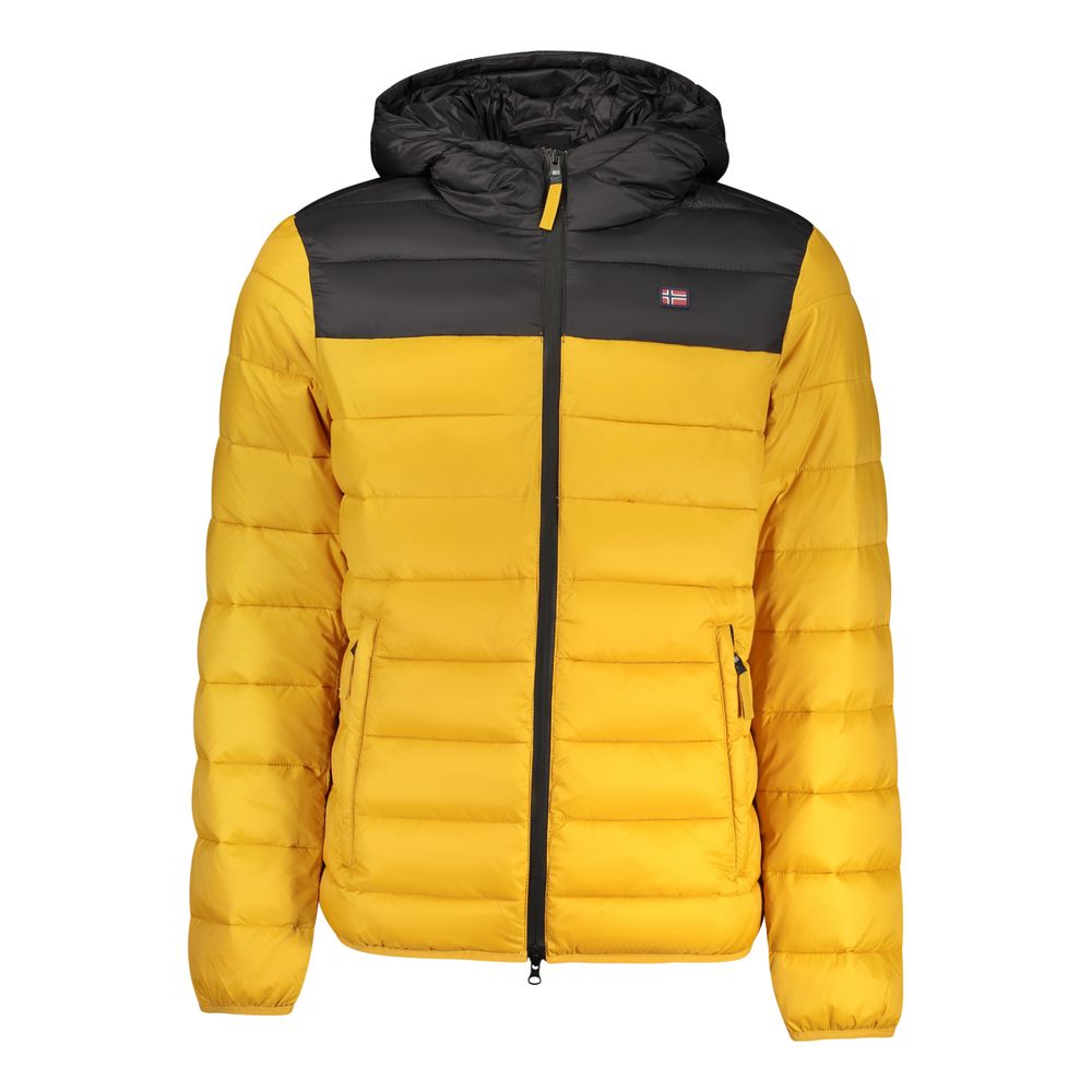 Norway 1963 Yellow Polyamide Men's Jacket | Regal Royce