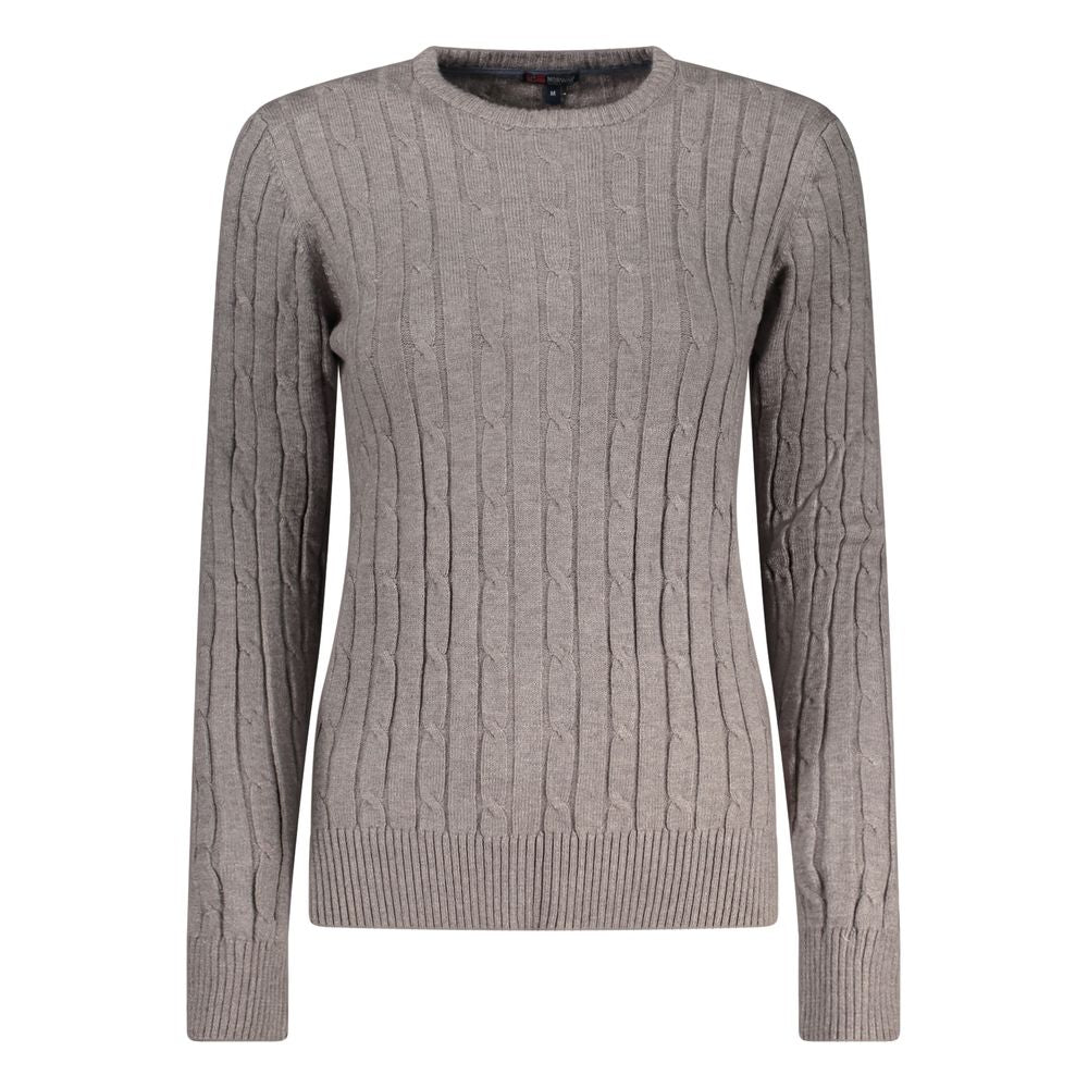 Norway 1963 Grigio Viscose Women Sweater | Regal Royce