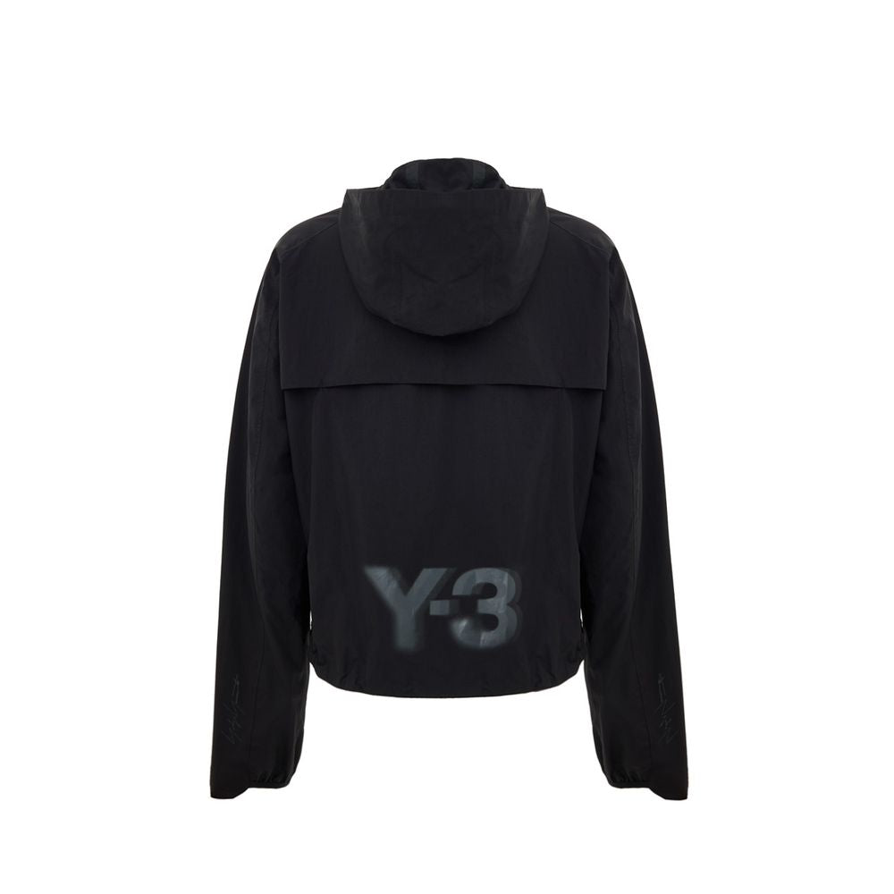 Y-3 Black Polyamide Shell Jacket | Regal Royce