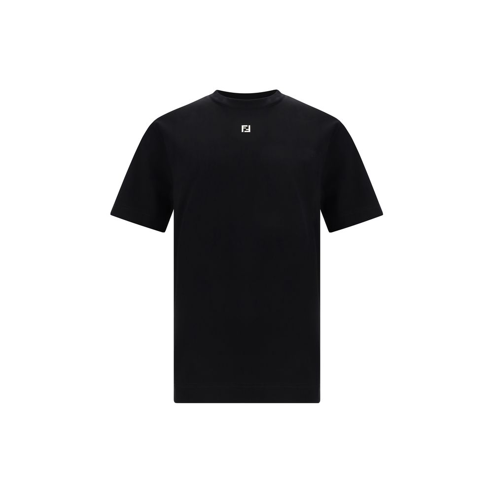 Fendi Black Cotton T-Shirt | Regal Royce
