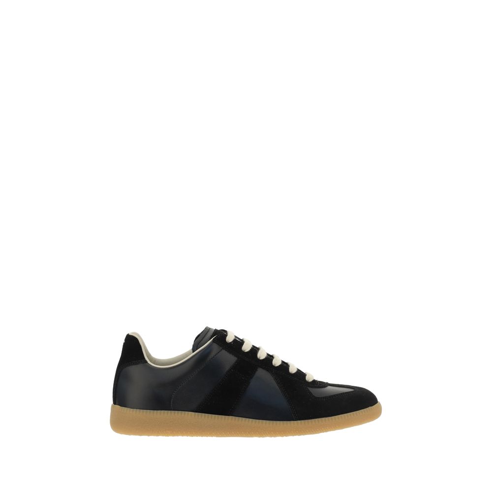 Margiela Gray Rubber Low Top Sneakers