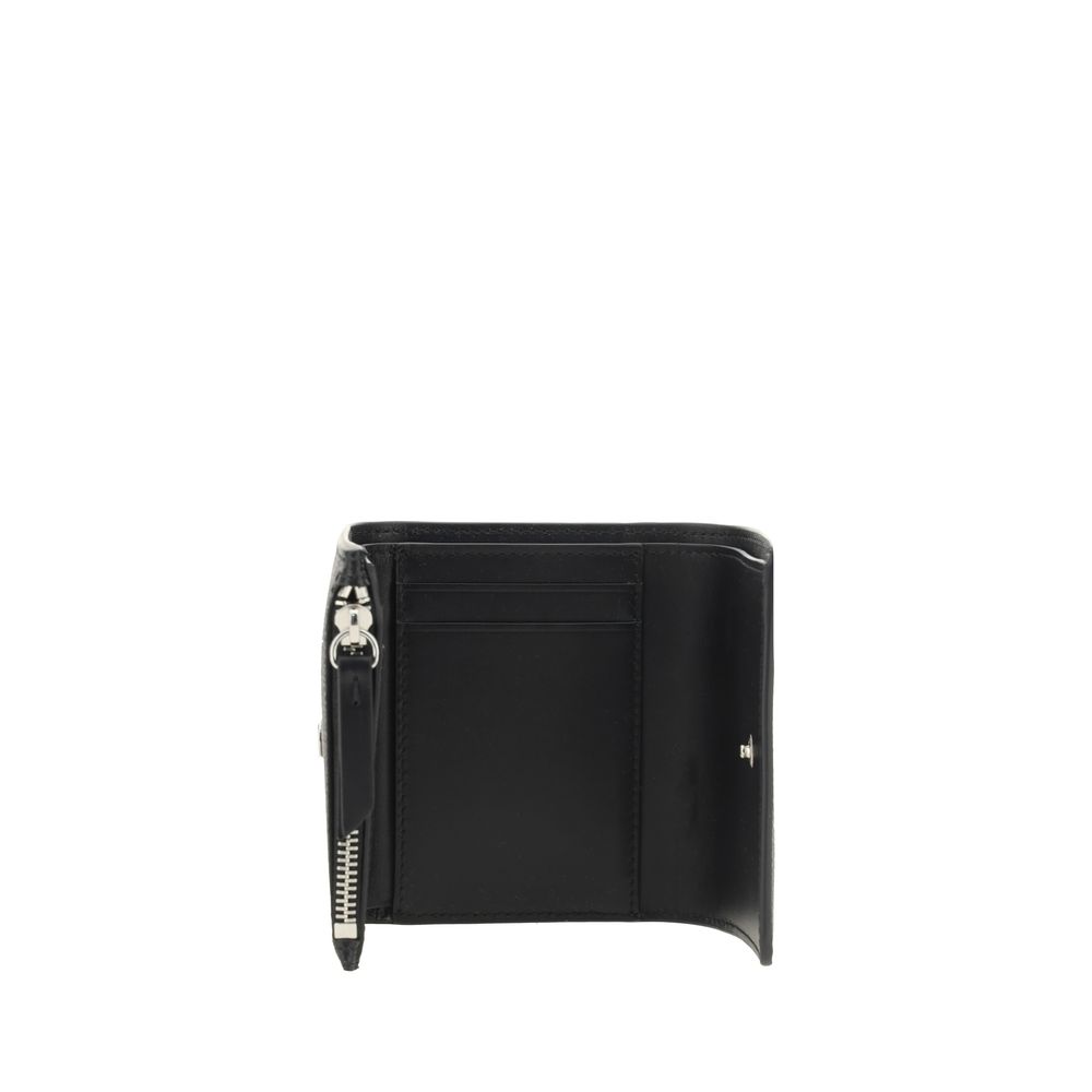 Margiela Black Calf Leather Bos Taurus Wallet | Regal Royce