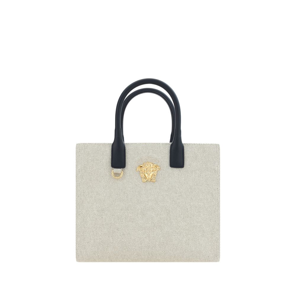 Versace Cream Cotton Shoulder Bag | Regal Royce