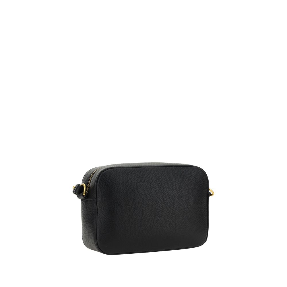 Coccinelle Black Calf Leather Bos Taurus Shoulder Bag | Regal Royce