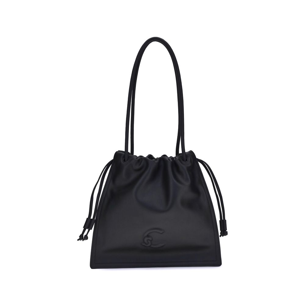 Coccinelle Black Calf Leather Bos Taurus Handbag | Regal Royce