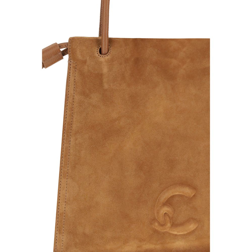 Coccinelle Beige Calf Leather Bos Taurus Handbag | Regal Royce