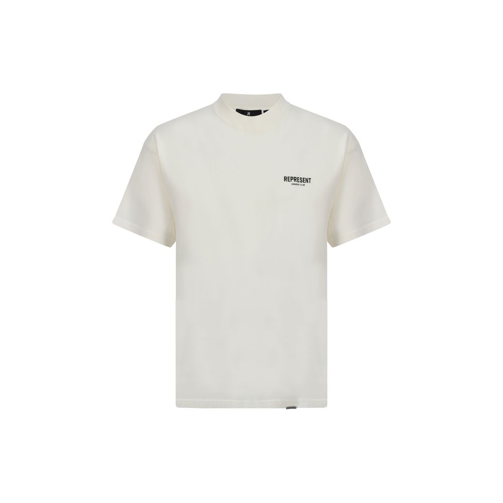 Represent White Cotton T-Shirt | Regal Royce