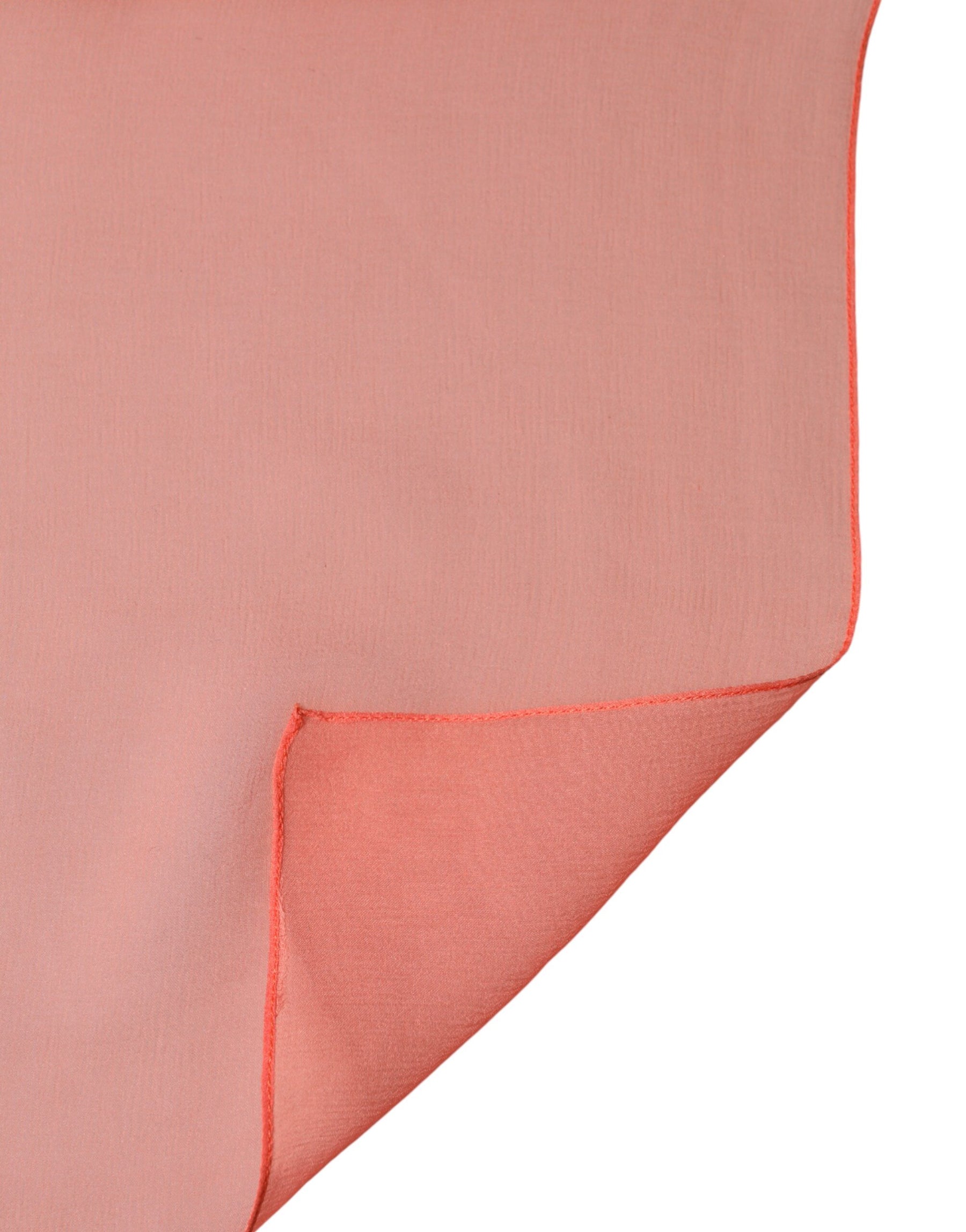 Dolce & Gabbana Orange Stole Silk Neck Wrap Shawl Men Scarf | Regal Royce