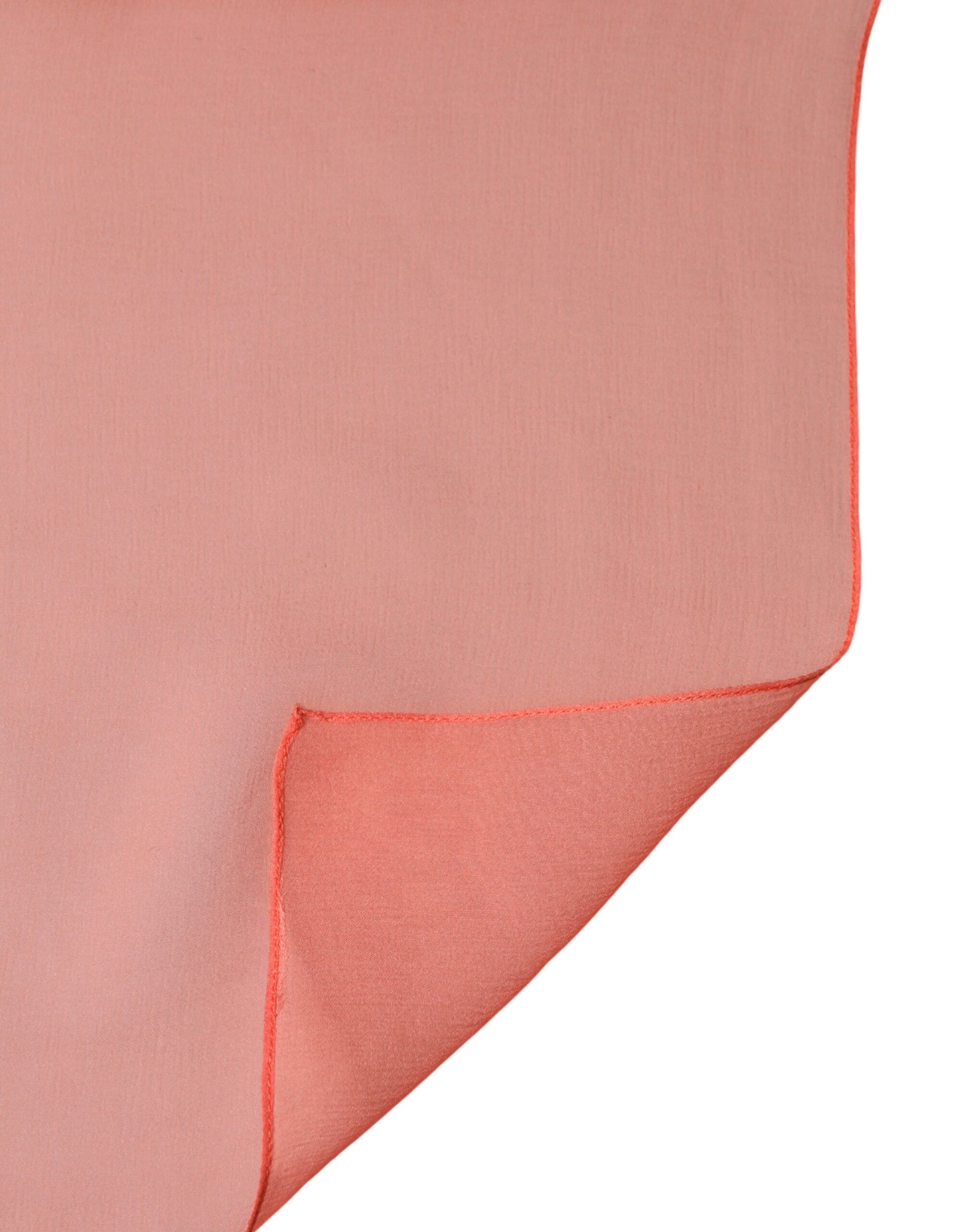 Dolce & Gabbana Orange Stole Silk Neck Wrap Shawl Men Scarf | Regal Royce