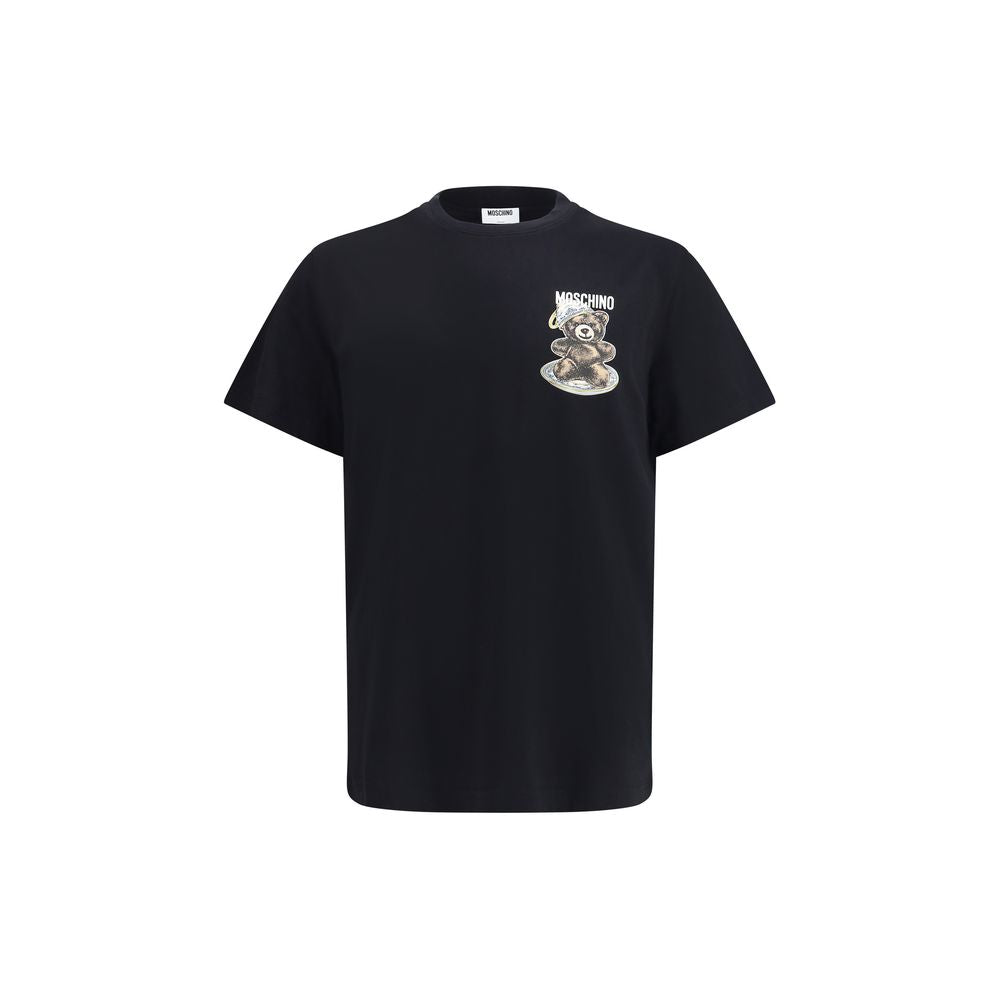 Moschino Black Cotton T-Shirt | Regal Royce