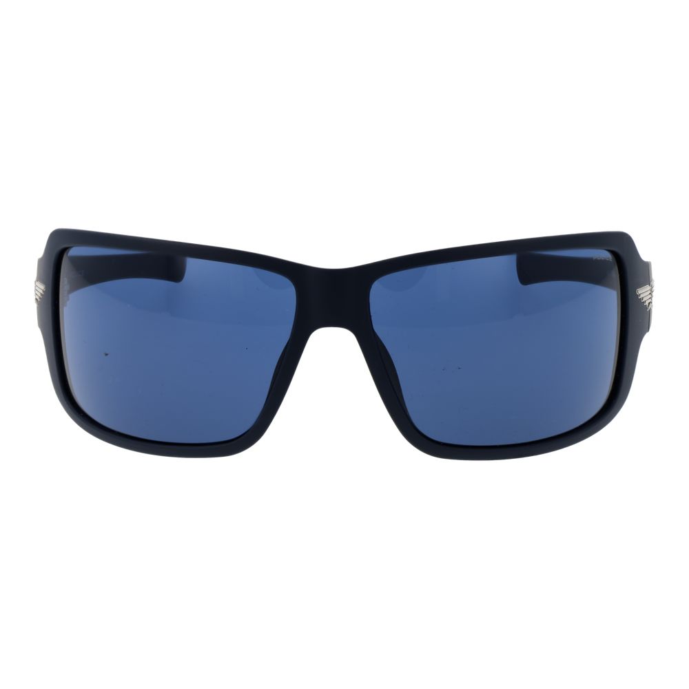 Police Blue Plastic Sunglasses | Regal Royce