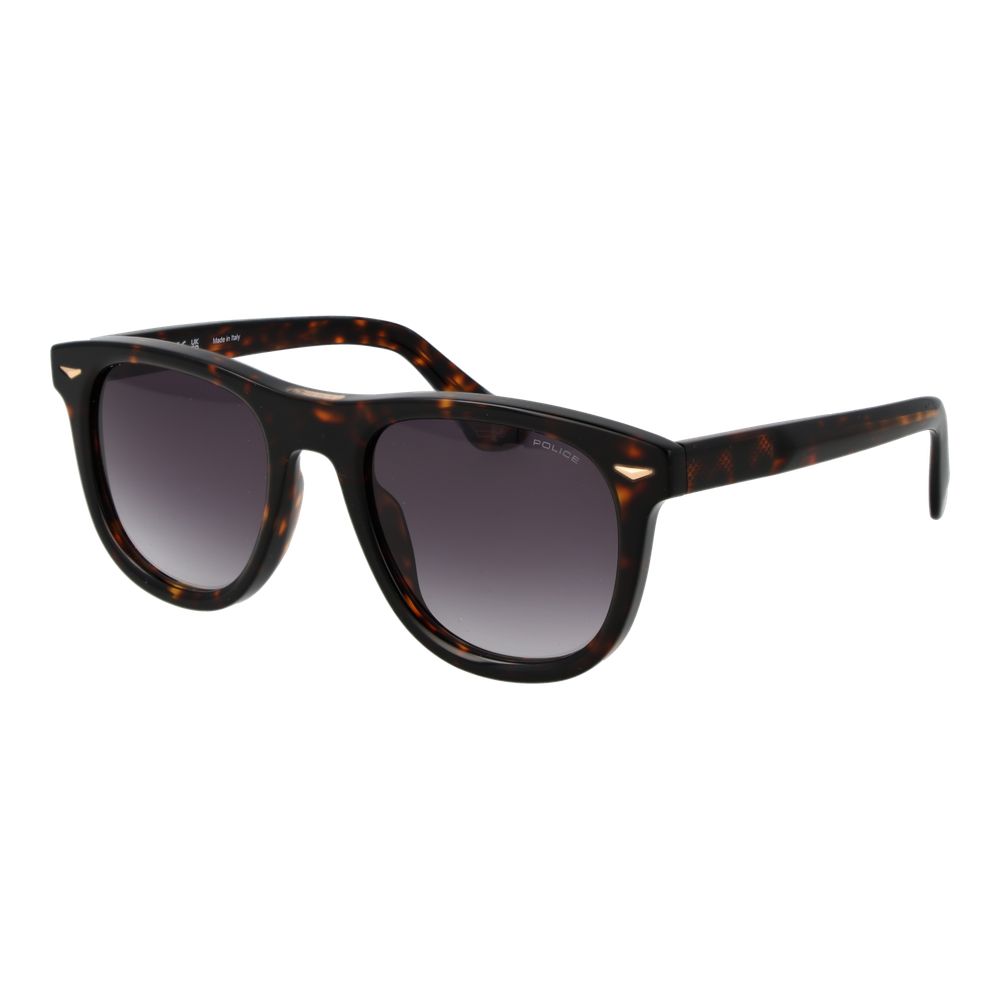 Police Brown Cellulose Acetate Sunglasses | Regal Royce