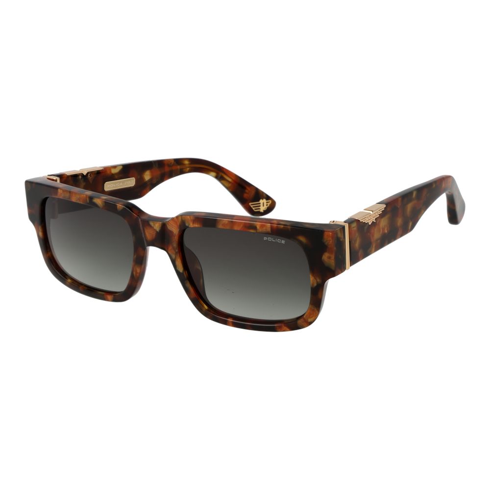 Police Brown Cellulose Acetate Sunglasses | Regal Royce