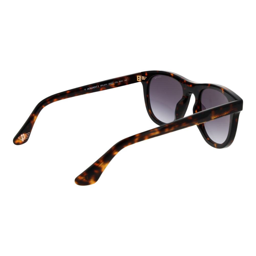Police Brown Cellulose Acetate Sunglasses | Regal Royce