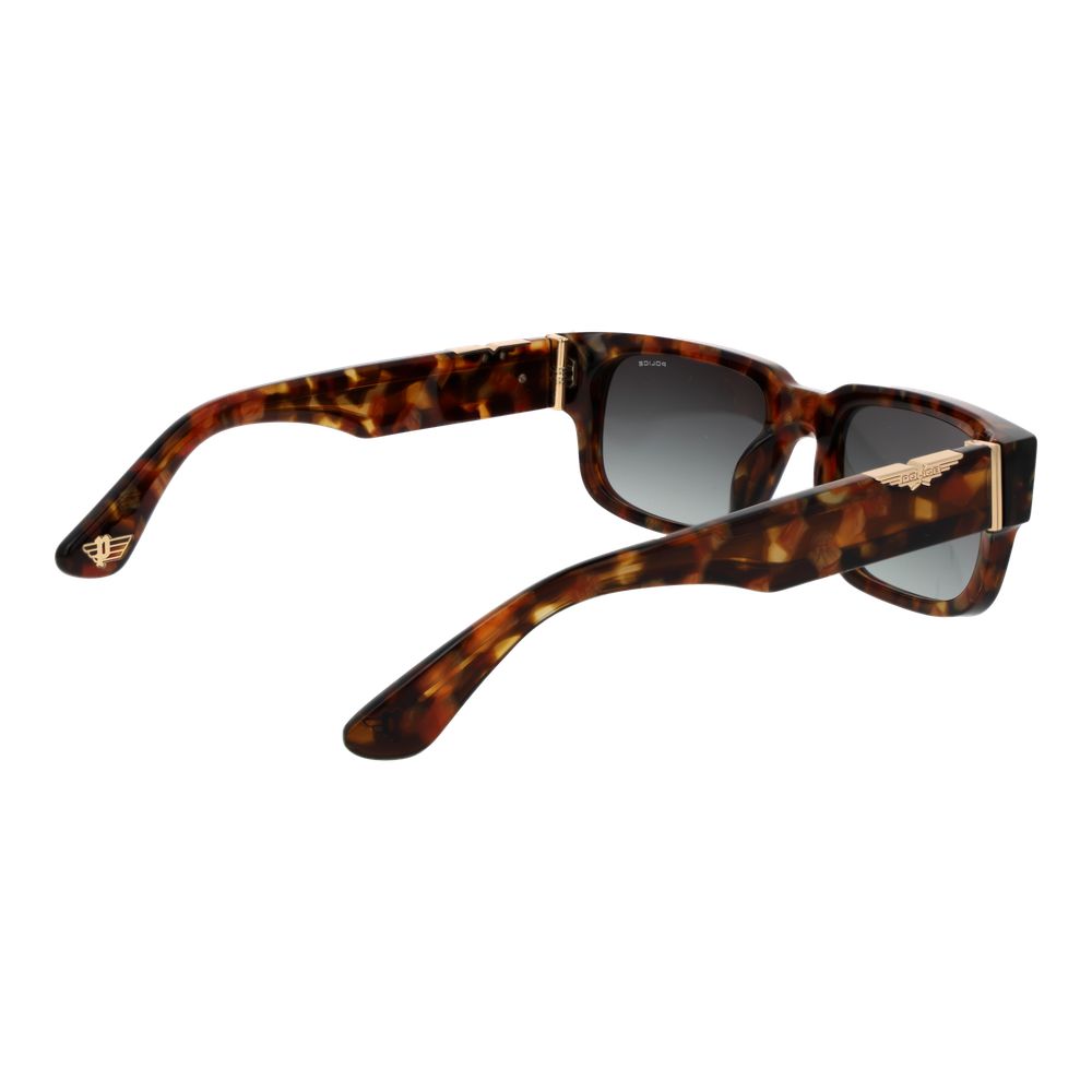 Police Brown Cellulose Acetate Sunglasses | Regal Royce