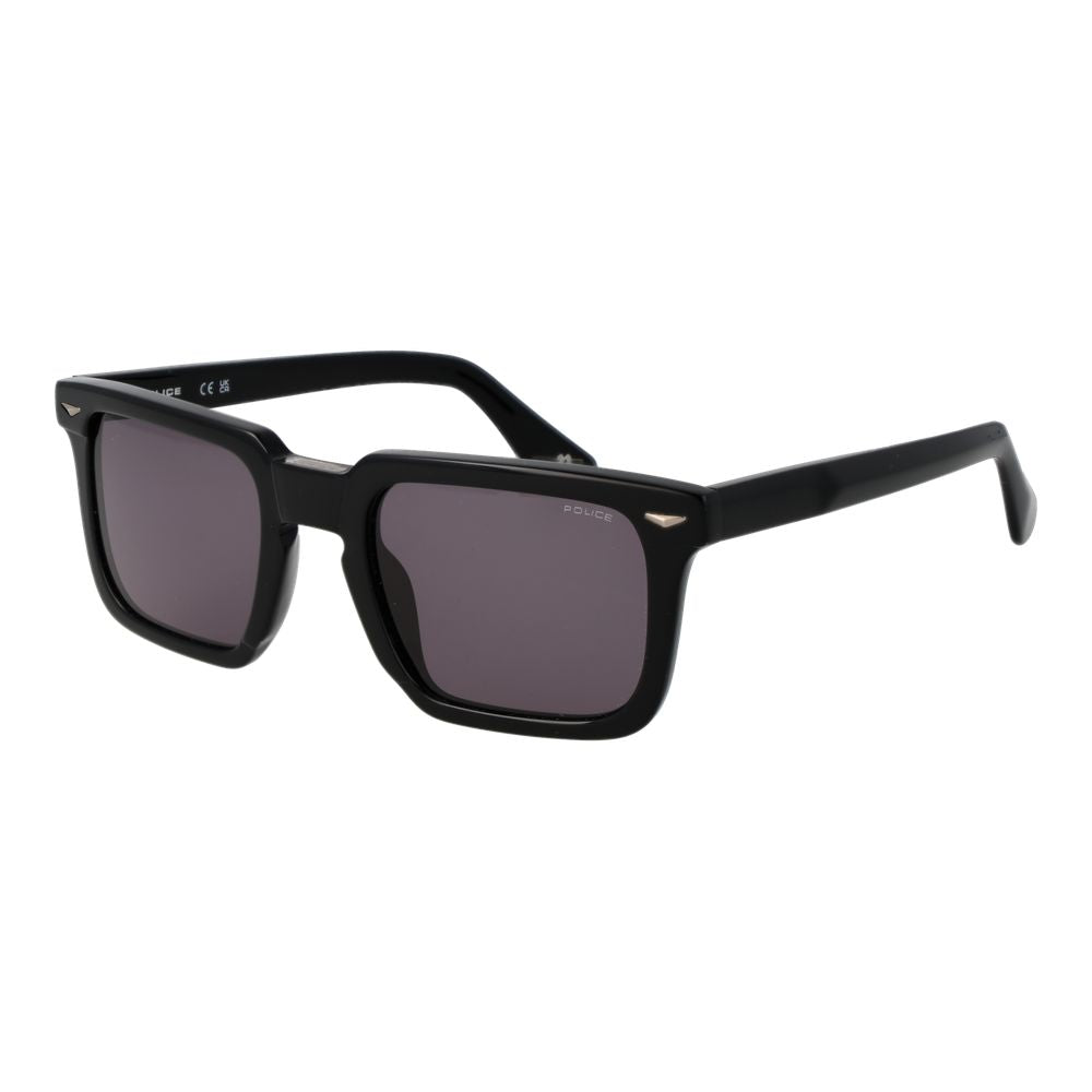 Police Black Cellulose Acetate Sunglasses | Regal Royce