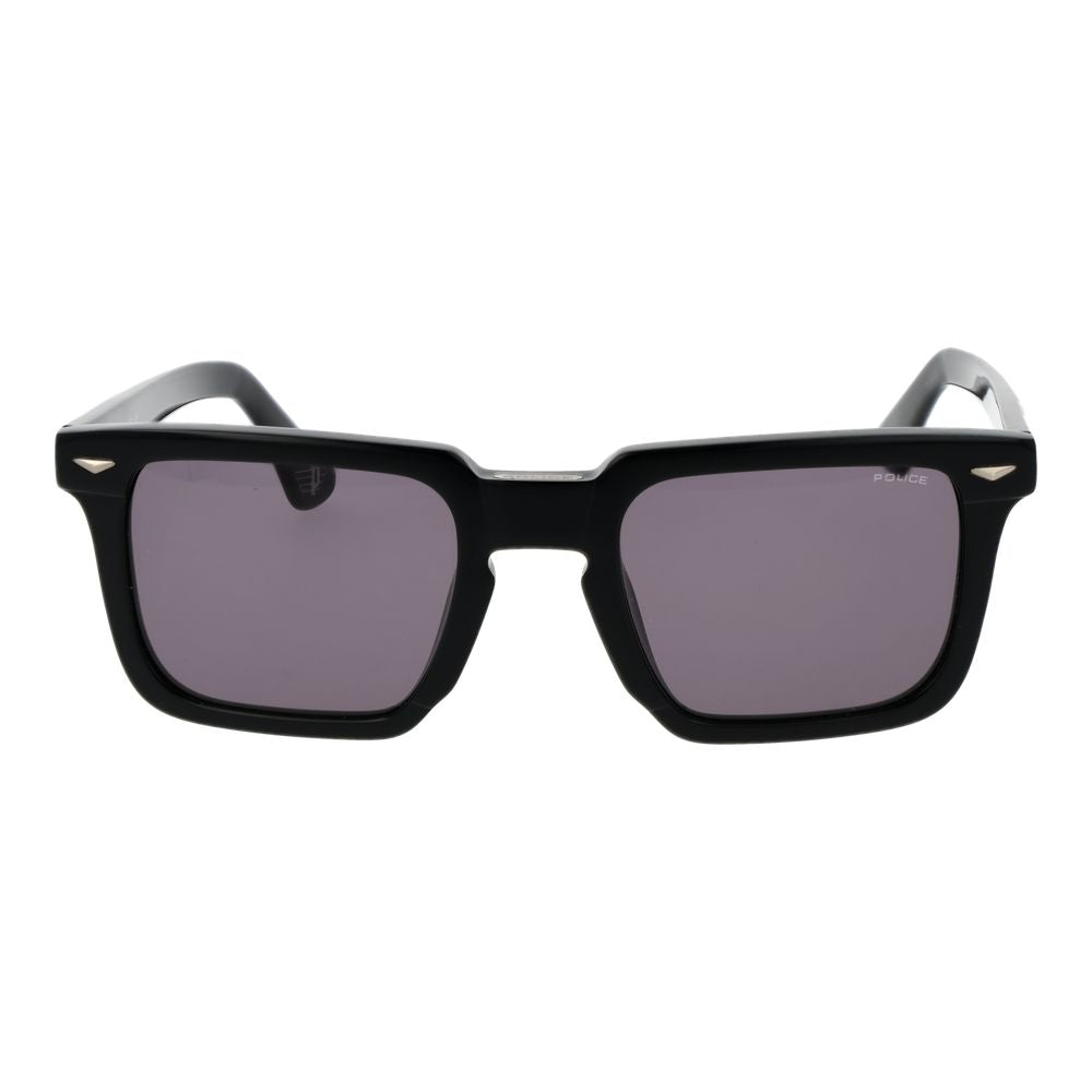Police Black Cellulose Acetate Sunglasses | Regal Royce