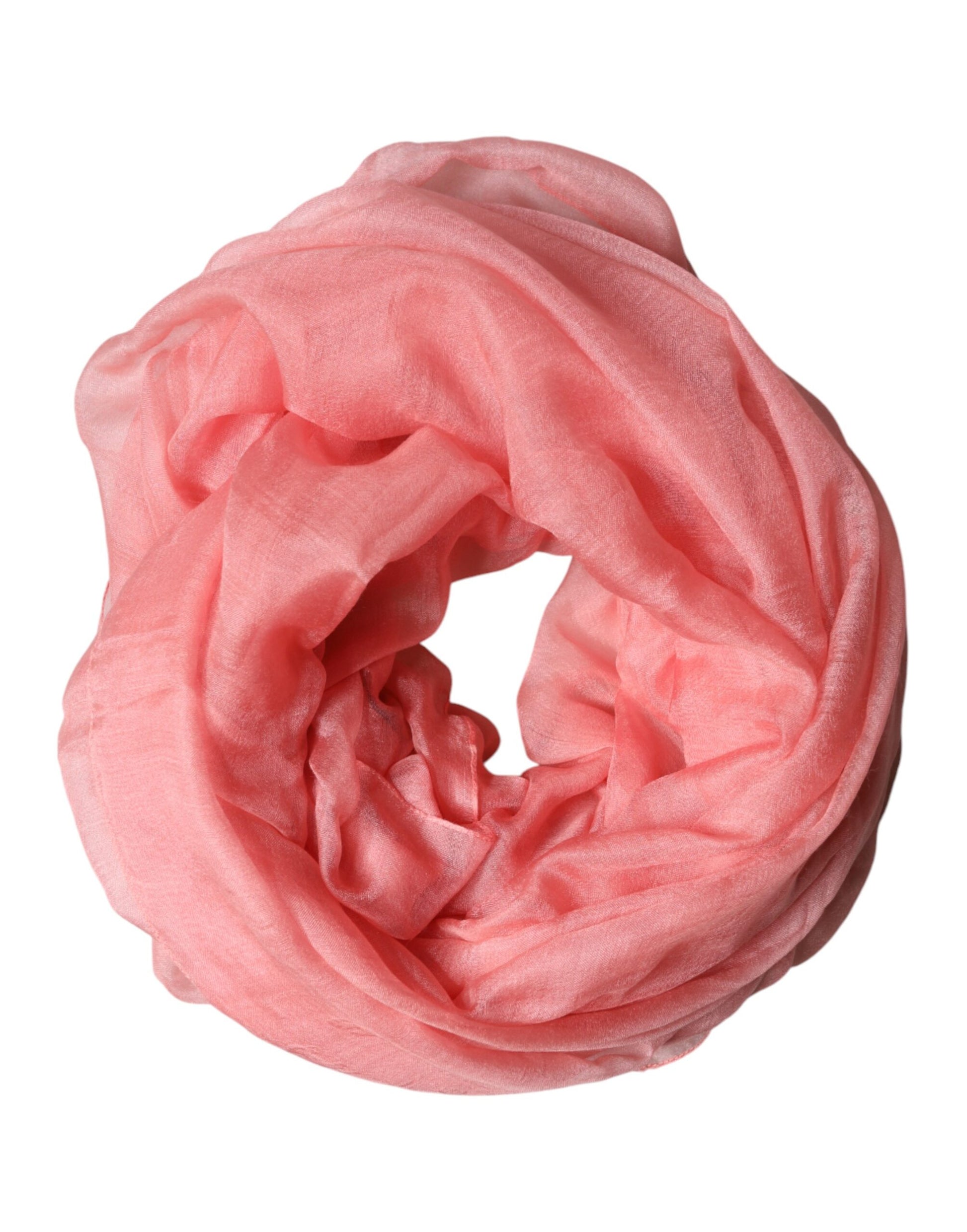 Dolce & Gabbana Light Pink Cashmere Neck Wrap Shawl Scarf | Regal Royce