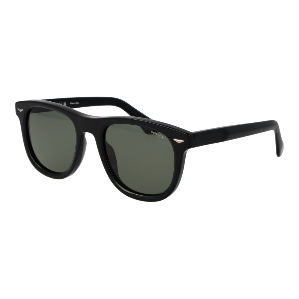 Police Black Cellulose Acetate Sunglasses | Regal Royce