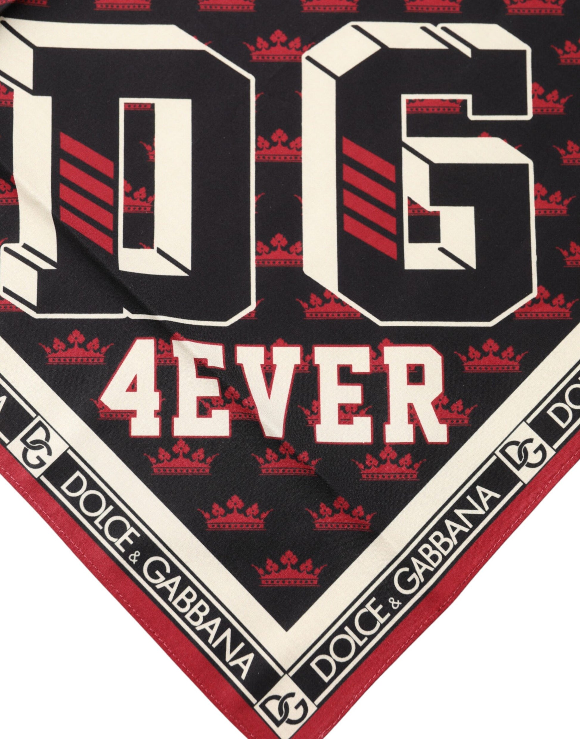 Dolce & Gabbana Multicolor #DGRoyals Square Foulard 50cm x 49.5cm Scarf | Regal Royce