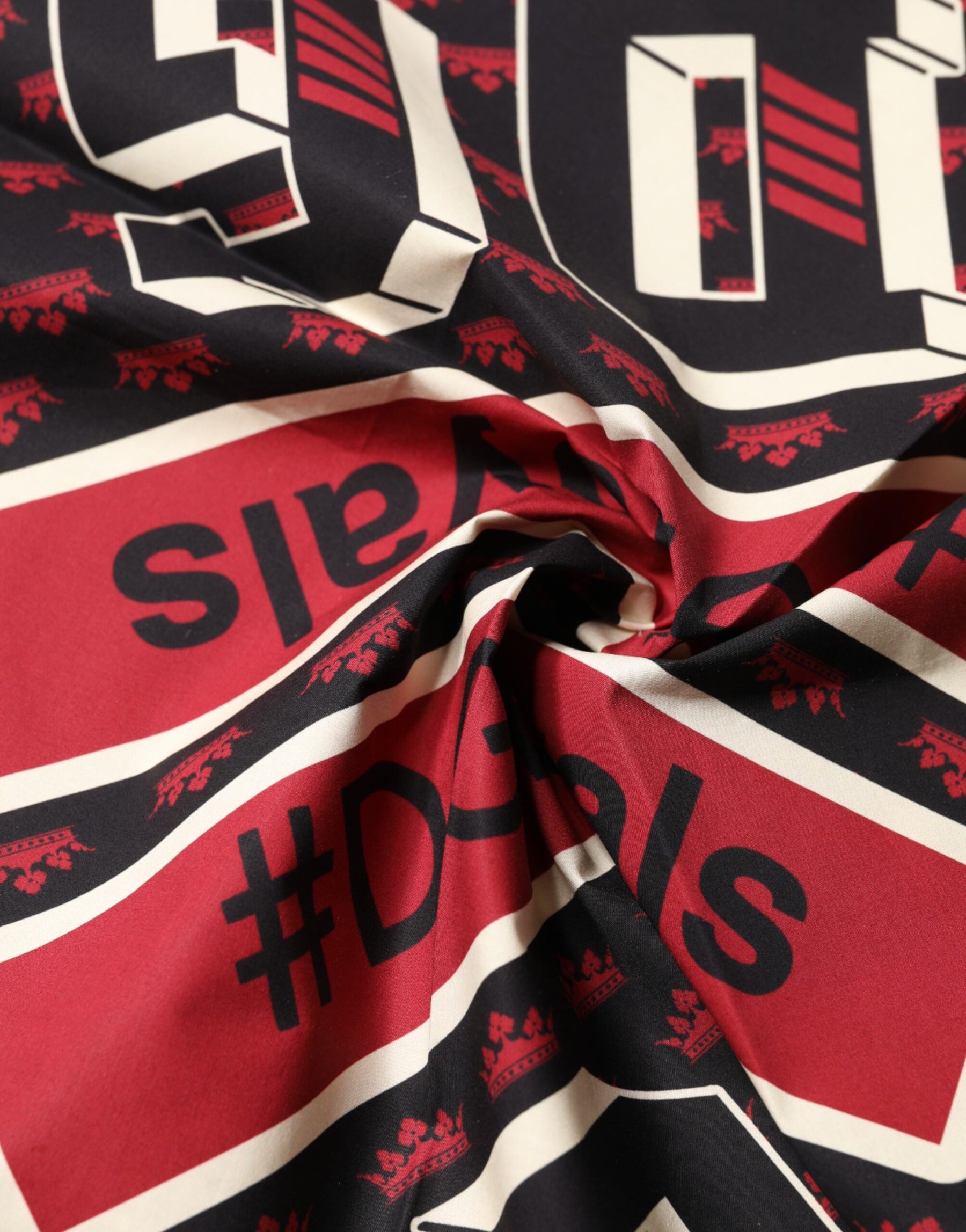 Dolce & Gabbana Multicolor #DGRoyals Square Foulard 50cm x 49.5cm Scarf | Regal Royce