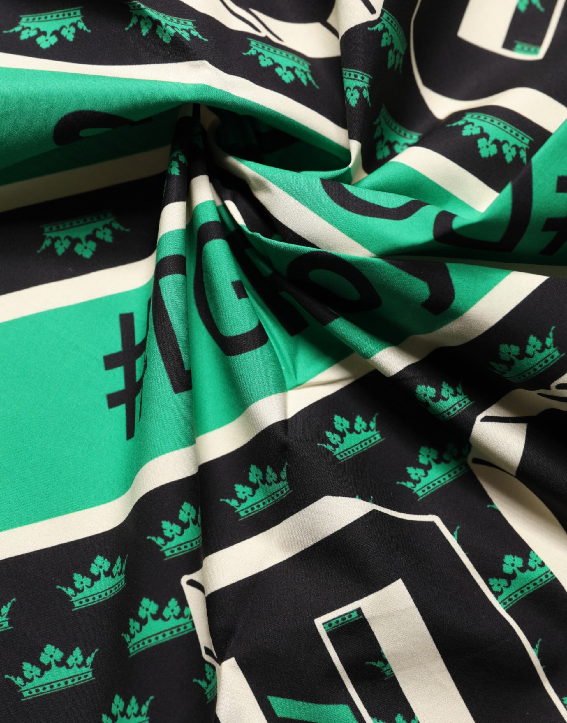 Dolce & Gabbana Multicolor #DGRoyals Square Foulard 50.5cm x 50cm Scarf | Regal Royce