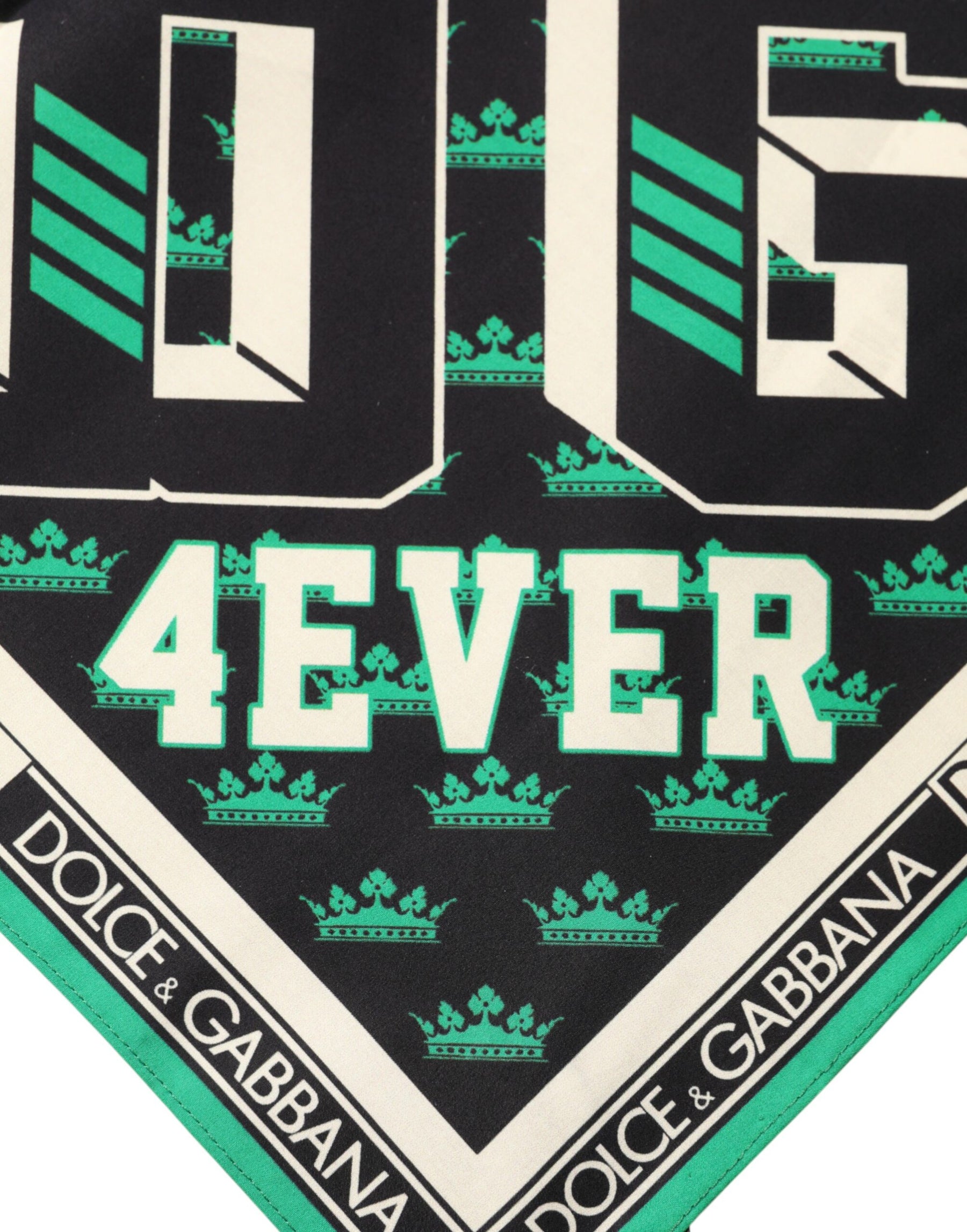 Dolce & Gabbana Multicolor #DGRoyals Square Foulard 50.5cm x 50cm Scarf | Regal Royce